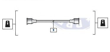 Провод зажигания BRECAV 925105