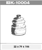 Комплект пылника, приводной вал IPS Parts IBK-10004