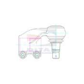 Наконечник поперечной рулевой тяги DITAS A2-2284