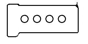 Комплект прокладок, крышка головки цилиндра BGA RK6335