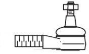 Наконечник поперечной рулевой тяги FRAP 1309