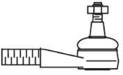 Наконечник поперечной рулевой тяги FRAP 1420