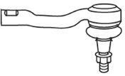 Наконечник поперечной рулевой тяги FRAP 2108