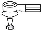 Наконечник поперечной рулевой тяги FRAP 3298