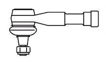Наконечник поперечной рулевой тяги FRAP 3324