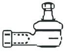 Наконечник поперечной рулевой тяги FRAP 682