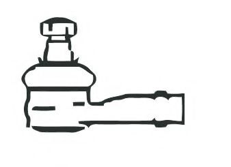 Наконечник поперечной рулевой тяги FRAP 1312