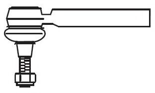 Наконечник поперечной рулевой тяги FRAP 4372