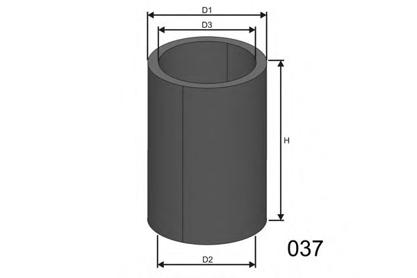 Воздушный фильтр MISFAT R917