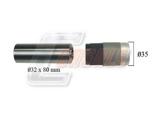 Ремкомплект, тормозной суппорт CASALS MD440