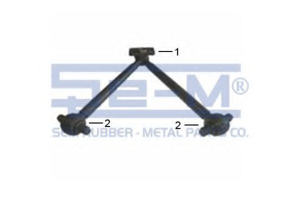 Рычаг независимой подвески колеса, подвеска колеса SEM LASTIK 11248