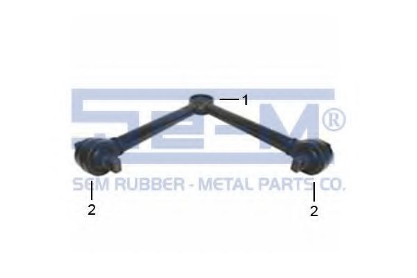 Рычаг независимой подвески колеса, подвеска колеса SEM LASTIK 11251