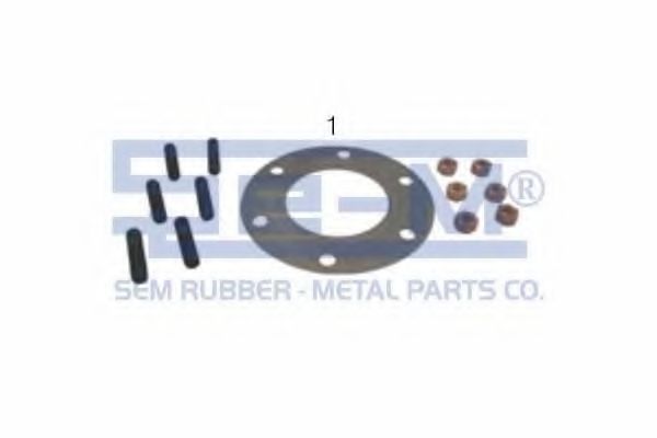 Комплект прокладок, компрессор SEM LASTIK 11756