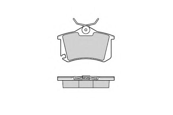 Комплект тормозных колодок, дисковый тормоз PROCODIS FRANCE PF1522