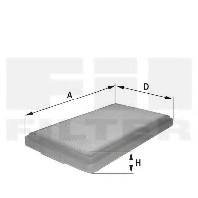 Воздушный фильтр FIL FILTER HP 2062