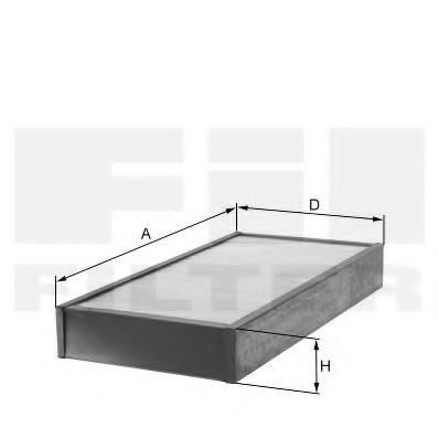 Воздушный фильтр FLEETGUARD AF1915