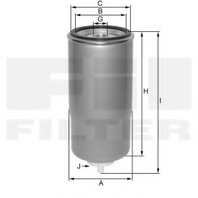 Топливный фильтр FIL FILTER ZP 3037 F