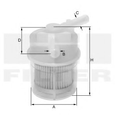 Топливный фильтр FIL FILTER ZP 8061 FP