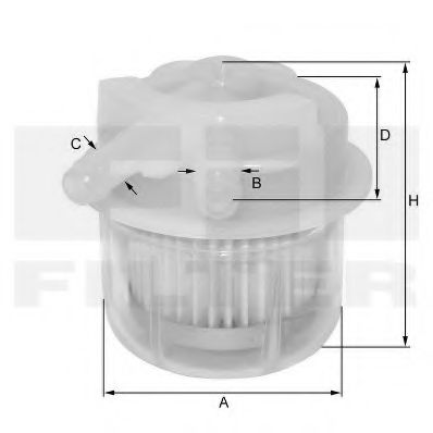 Топливный фильтр FIL FILTER ZP 8064 FP