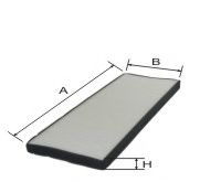 Фильтр, воздух во внутренном пространстве GOODWILL AG 254 CF