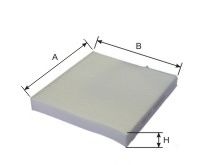 Фильтр, воздух во внутренном пространстве GOODWILL AG 514 CF