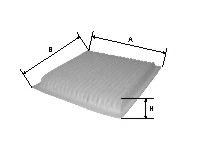 Фильтр, воздух во внутренном пространстве GOODWILL AG 567 CF