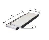 Фильтр, воздух во внутренном пространстве GOODWILL AG 568 2K CF