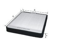 Фильтр, воздух во внутренном пространстве GOODWILL AG 577 CF