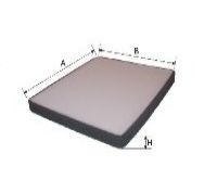 Фильтр, воздух во внутренном пространстве GOODWILL AG 624 CF