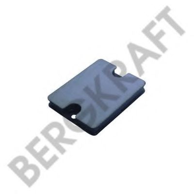 Пластина износа, листовая рессора BERGKRAFT BK2890121SP