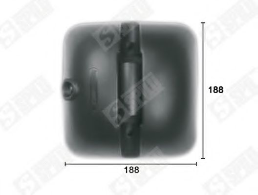 Широкоугольное зеркало SPILU 61137