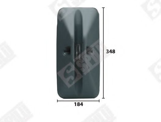 Наружное зеркало, кабина водителя SPILU 61209