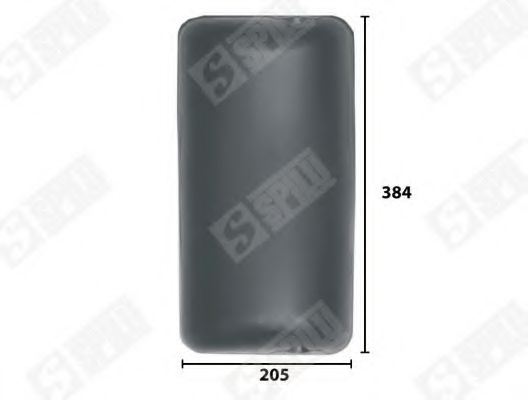 Наружное зеркало, кабина водителя SPILU 61427