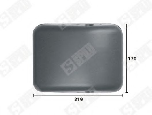 Широкоугольное зеркало SPILU 61435