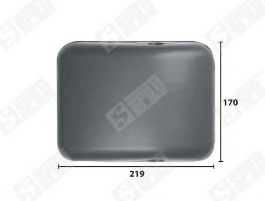 Широкоугольное зеркало SPILU 61439