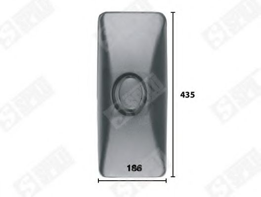 Наружное зеркало, кабина водителя SPILU 61549