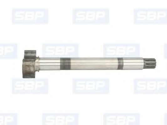 Тормозной вал, барабанный тормозной механизм SBP 04-SC005