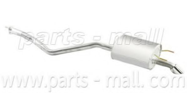 Глушитель выхлопных газов конечный PARTS-MALL PYA-134