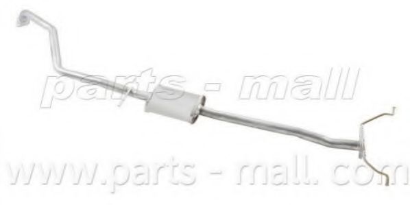 Средний глушитель выхлопных газов PARTS-MALL PYB-198