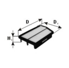 Воздушный фильтр MANN-FILTER AP103