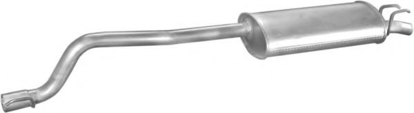 Глушитель выхлопных газов конечный POLMO 0206