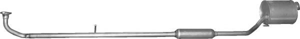 Средний глушитель выхлопных газов POLMO 0601