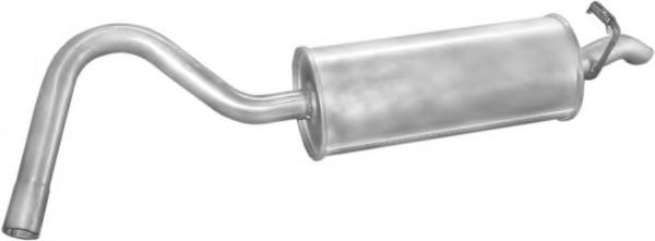 Глушитель выхлопных газов конечный POLMO 08.150