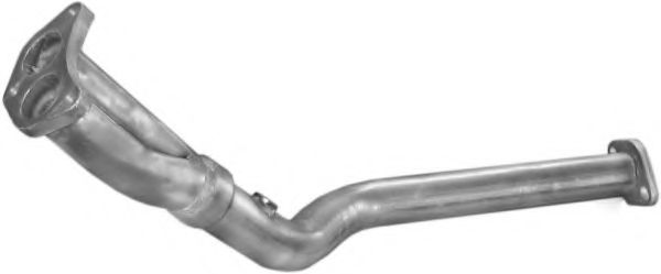 Труба выхлопного газа TESH 301228