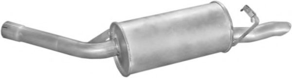 Глушитель выхлопных газов конечный TESH 220064