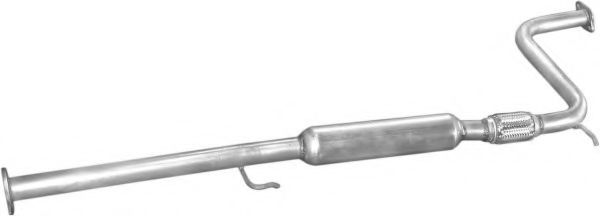 Средний глушитель выхлопных газов POLMO 0928