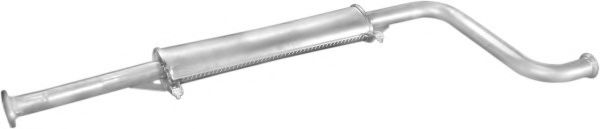 Средний глушитель выхлопных газов POLMO 1124