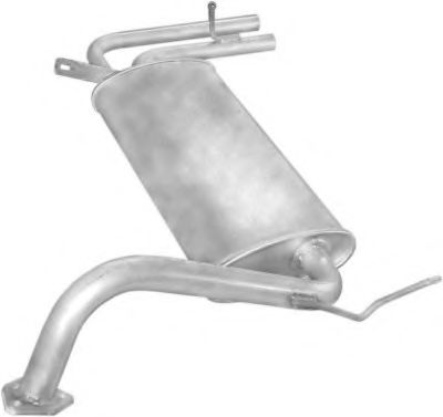 Глушитель выхлопных газов конечный POLMO 14128