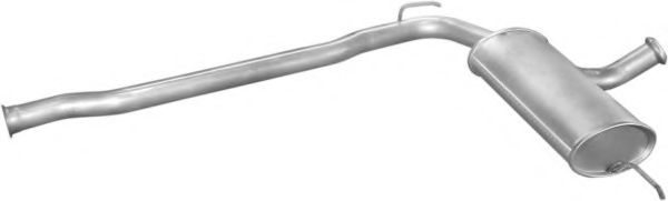 Средний глушитель выхлопных газов POLMO 2122