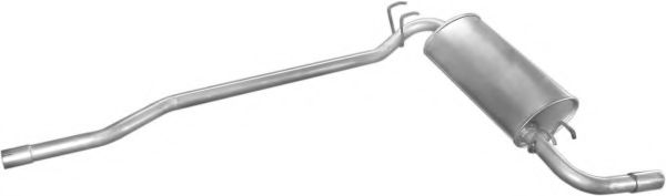 Глушитель выхлопных газов конечный POLMO 23.16